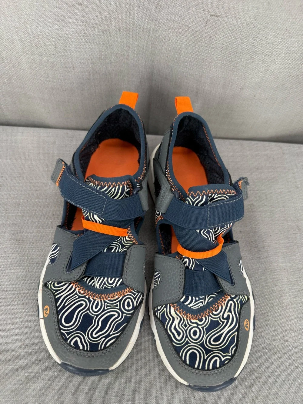 Merrell Kids' Hydro Free Roam Chroma Monarch water-friendly sandals sz 4